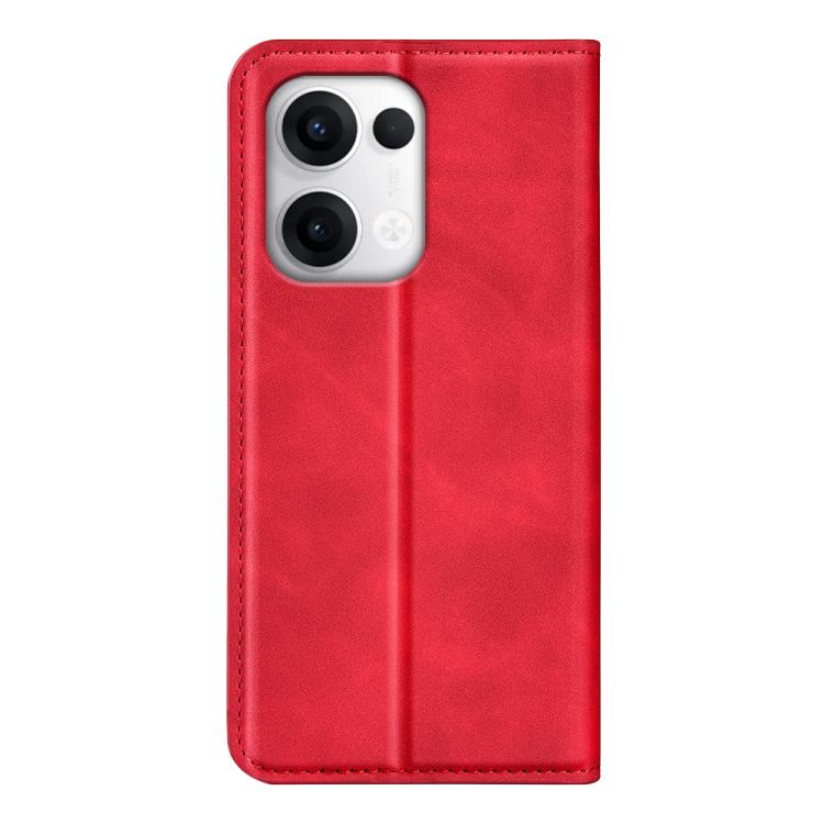 For OPPO Reno13 5G Retro-skin Magnetic Suction Leather Phone Case