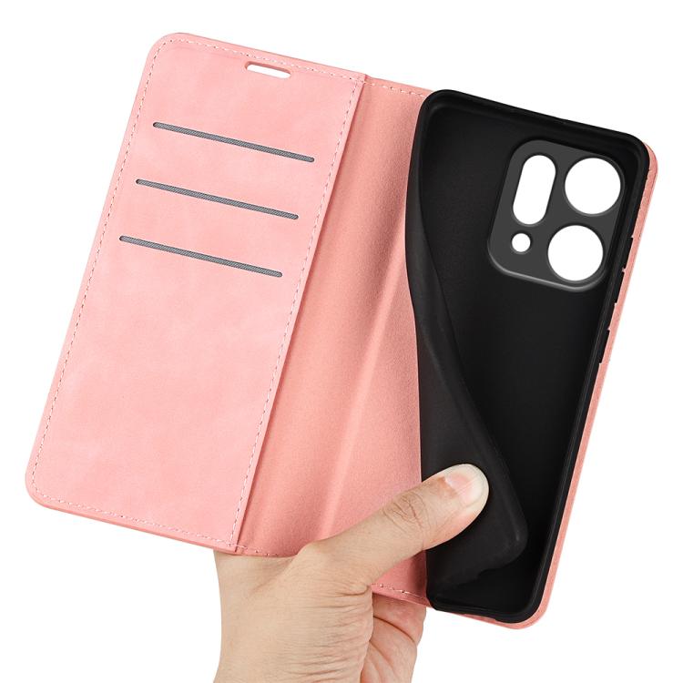 For OPPO Reno14 5G Global Retro-skin Magnetic Suction Leather Phone Case