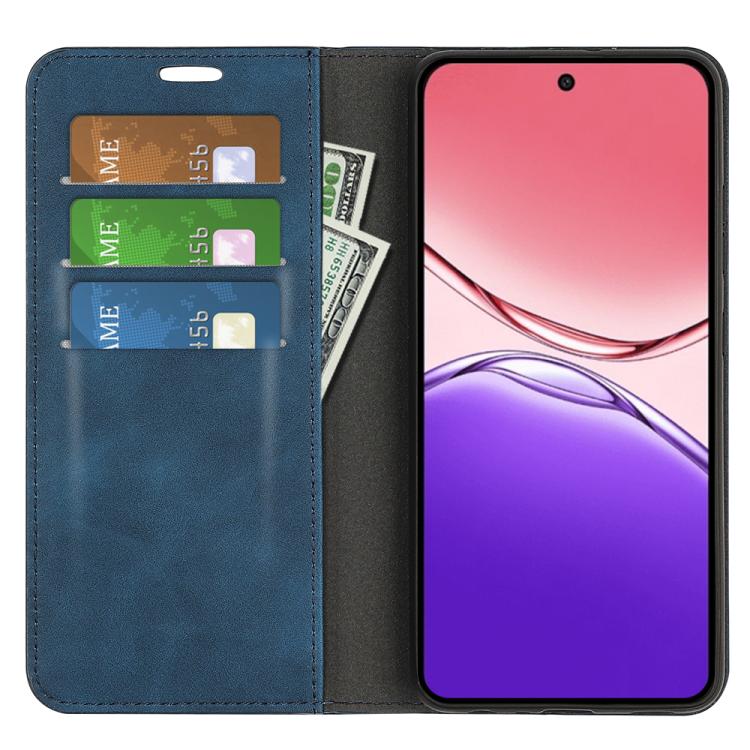 For OPPO A5 Pro 5G Global Retro-skin Magnetic Suction Leather Phone Case