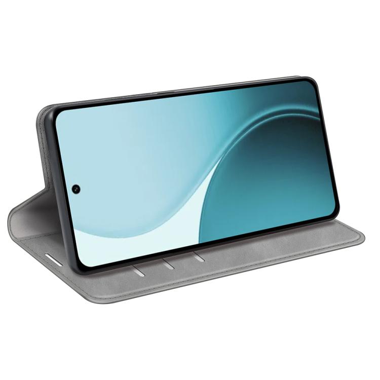For OPPO Reno14 F 5G Retro-skin Magnetic Suction Leather Phone Case