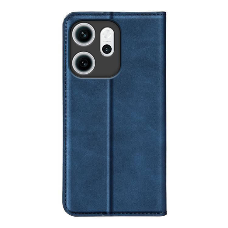 For OPPO Reno14 F 5G Retro-skin Magnetic Suction Leather Phone Case