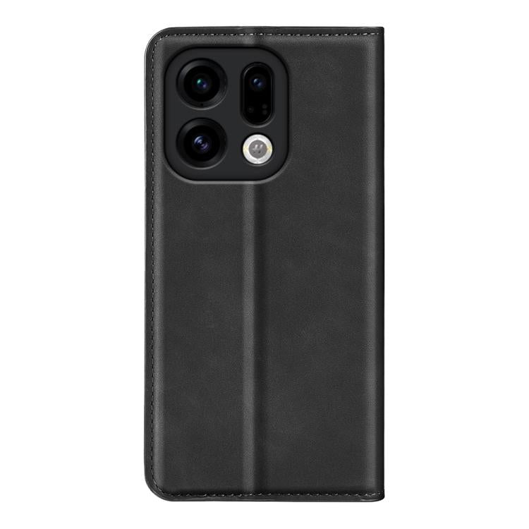For OPPO Find X9 Retro-skin Magnetic Suction Leather Phone Case