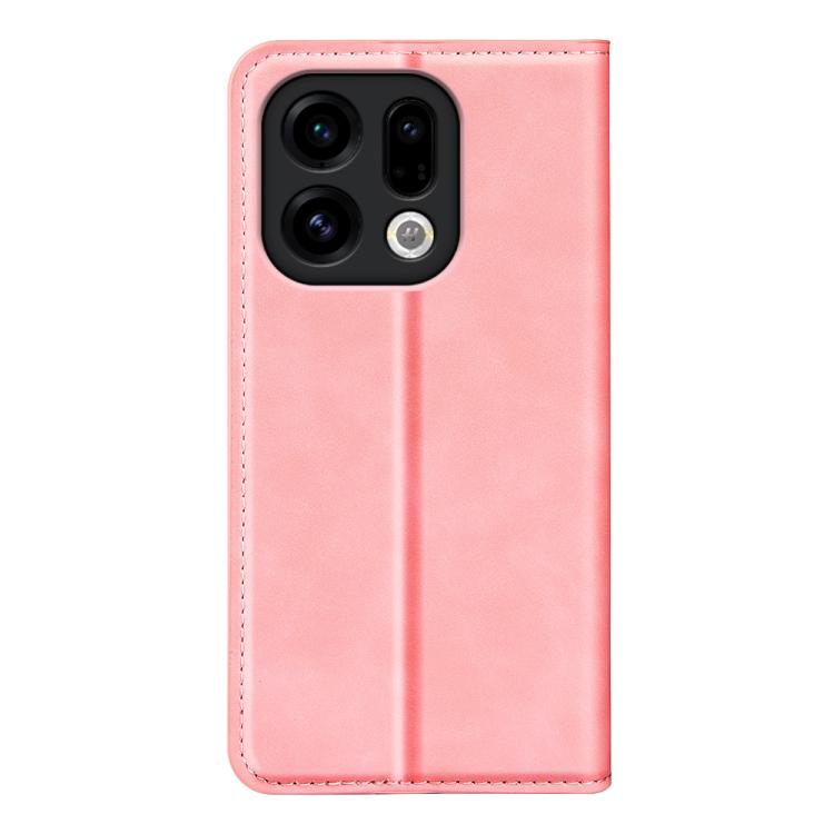 For OPPO Find X9 Retro-skin Magnetic Suction Leather Phone Case