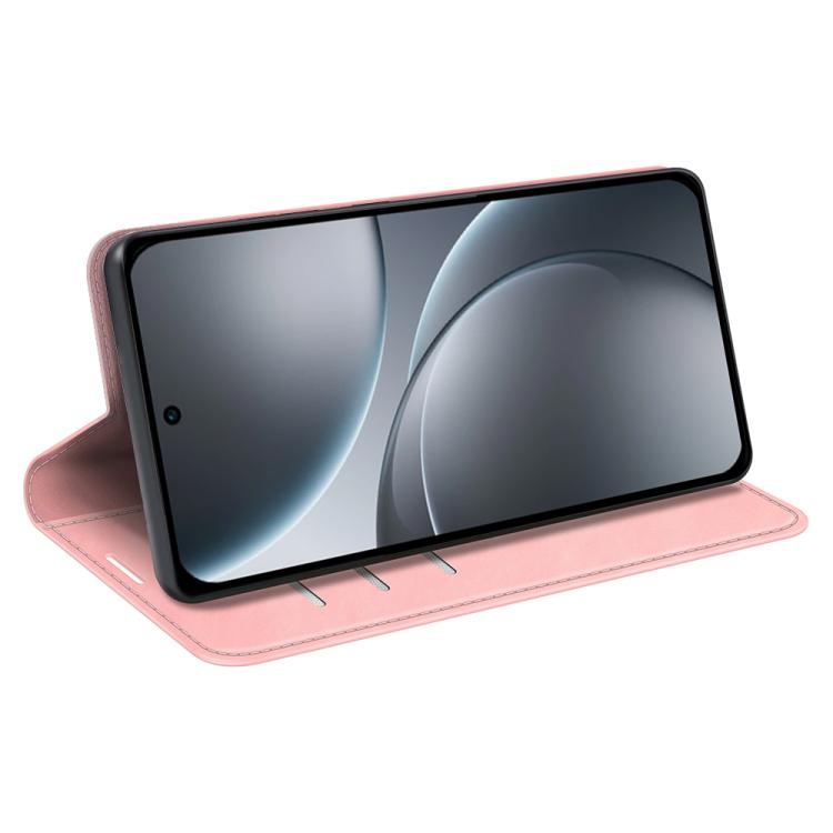 For OPPO Find X9 Retro-skin Magnetic Suction Leather Phone Case