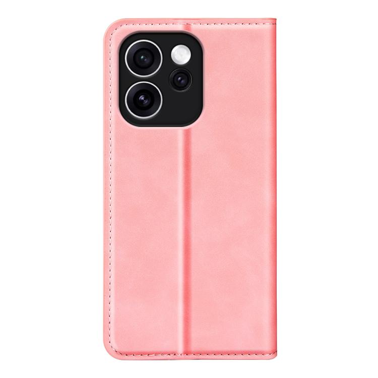For OPPO Reno15 F 5G Retro-skin Magnetic Suction Leather Phone Case