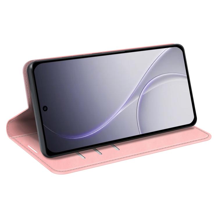 For OPPO Reno15 F 5G Retro-skin Magnetic Suction Leather Phone Case