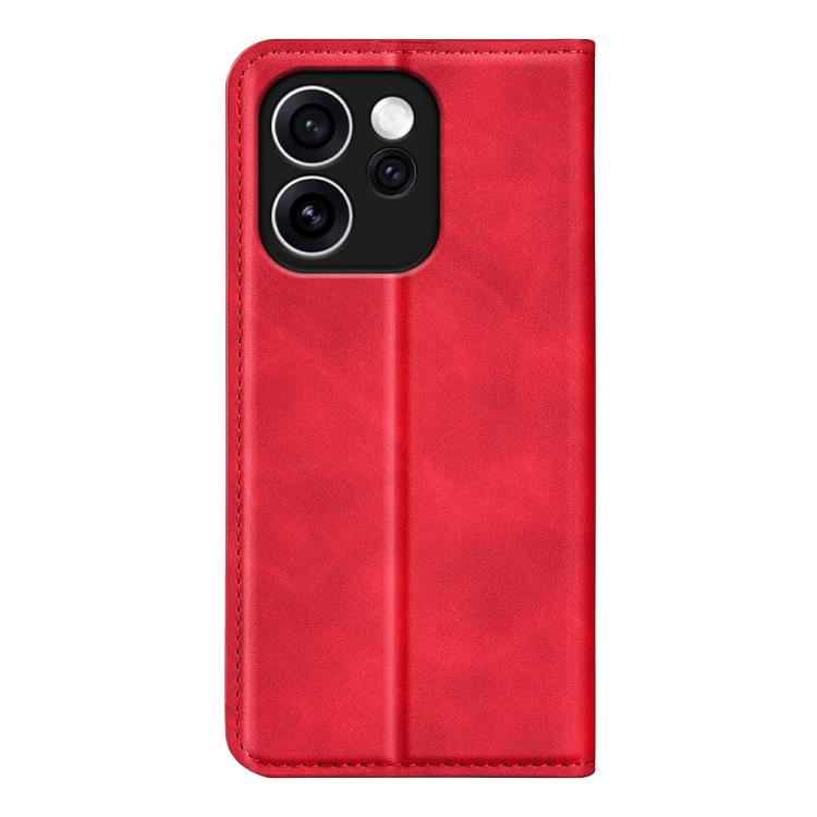For OPPO Reno15 F 5G Retro-skin Magnetic Suction Leather Phone Case