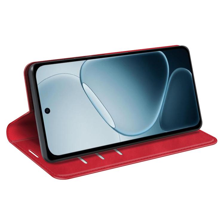 For OPPO A6 Pro Global / F31 5G Retro-skin Magnetic Suction Leather Phone Case
