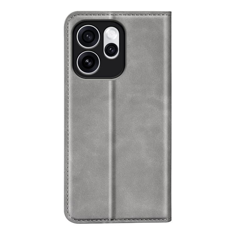 For OPPO Reno15 Pro Global Retro-skin Magnetic Suction Leather Phone Case
