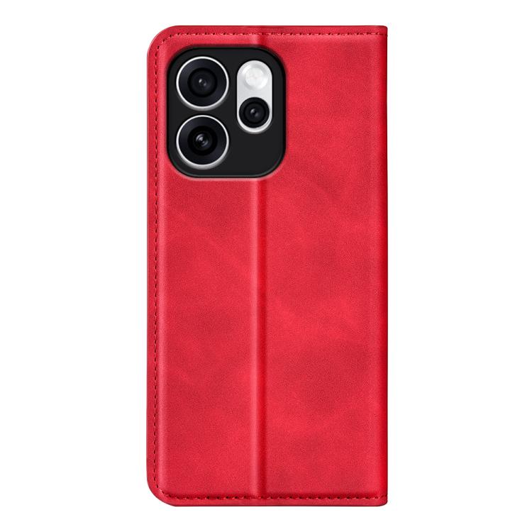 For OPPO Reno15 Pro Global Retro-skin Magnetic Suction Leather Phone Case