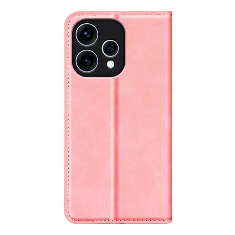 For OPPO Reno15 5G Global Retro-skin Magnetic Suction Leather Phone Case