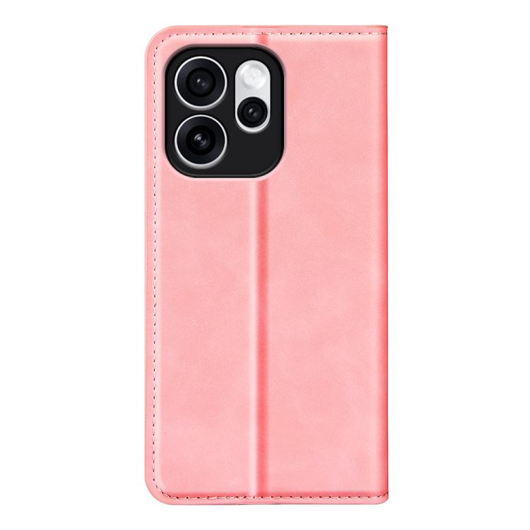 For OPPO Reno15 Pro Max Global Retro-skin Magnetic Suction Leather Phone Case