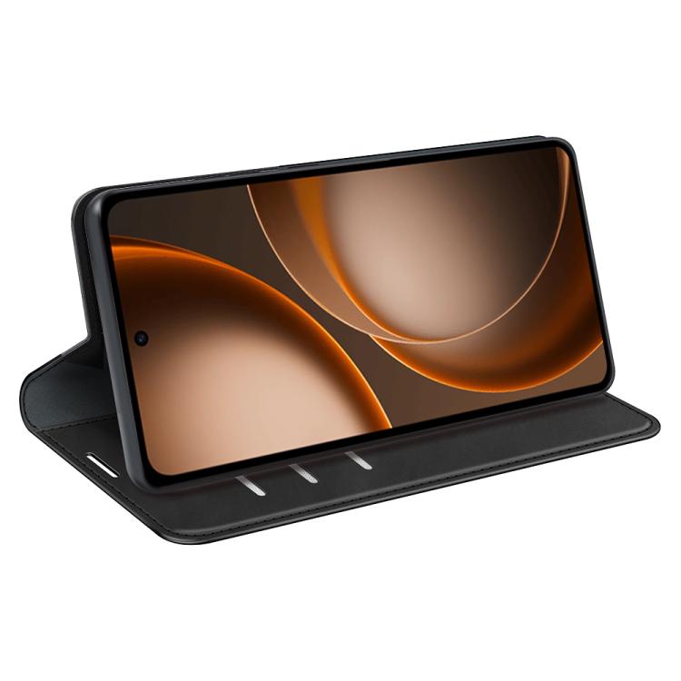 For OPPO Find X9 Ultra Retro-skin Magnetic Suction Leather Phone Case