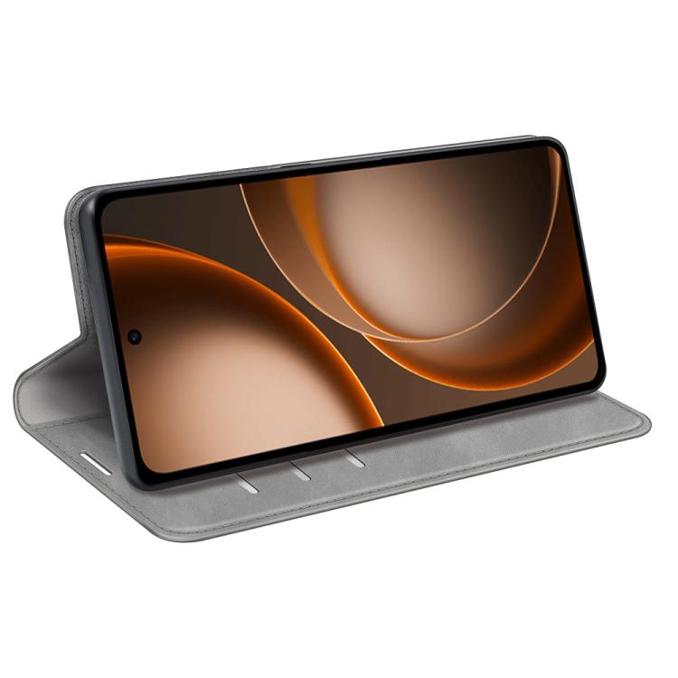 For OPPO Find X9 Ultra Retro-skin Magnetic Suction Leather Phone Case