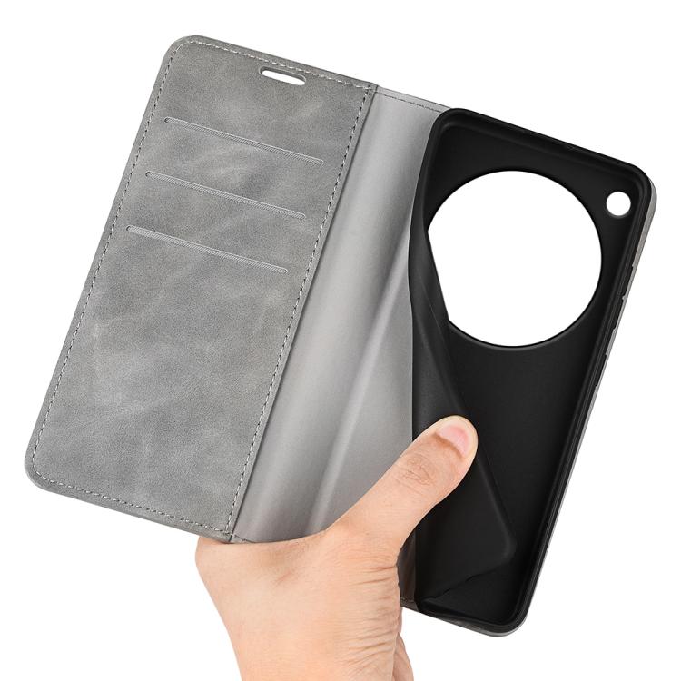 For OPPO Find X9 Ultra Retro-skin Magnetic Suction Leather Phone Case