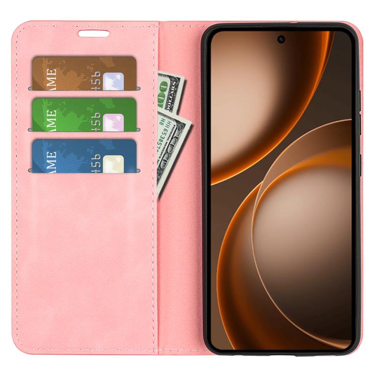 For OPPO Find X9 Ultra Retro-skin Magnetic Suction Leather Phone Case