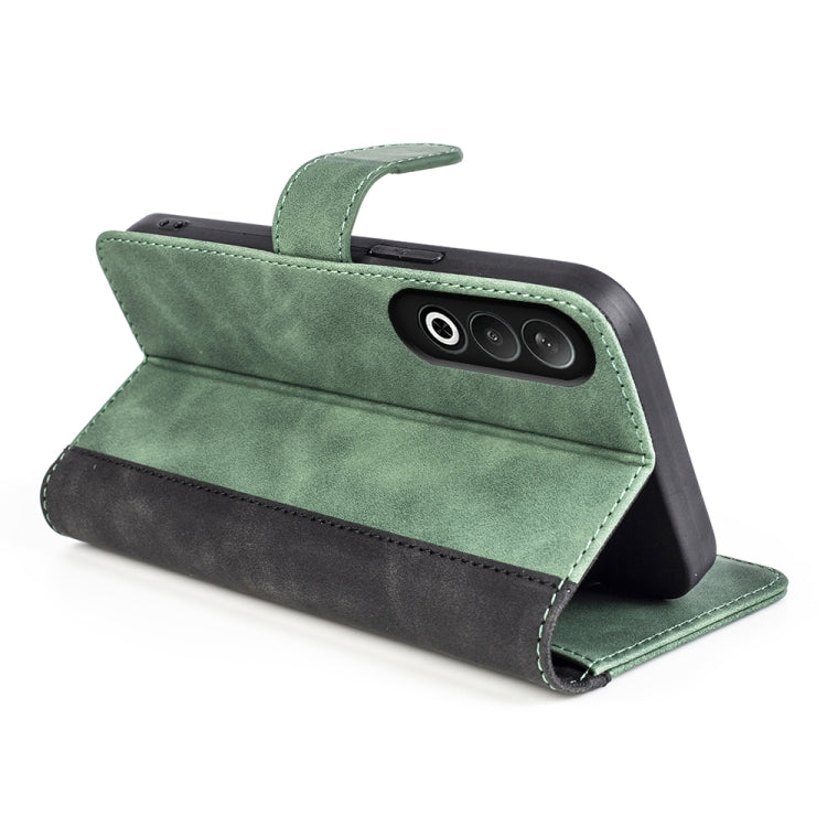 For OPPO K12 Stitching Horizontal Flip Leather Phone Case
