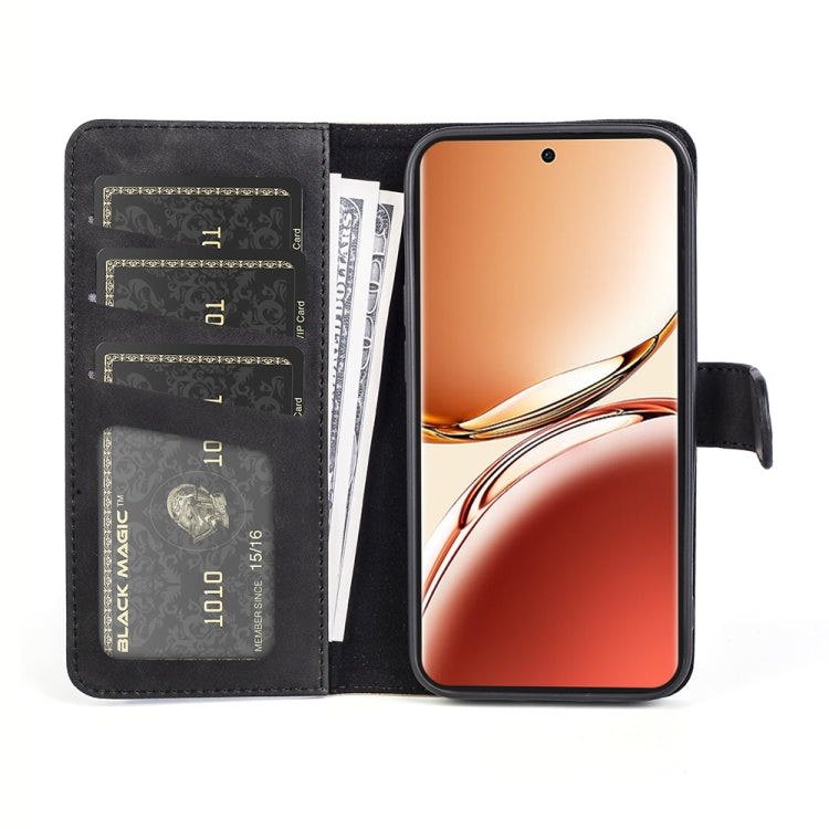 For OPPO A3 Pro 5G China Stitching Horizontal Flip Leather Phone Case