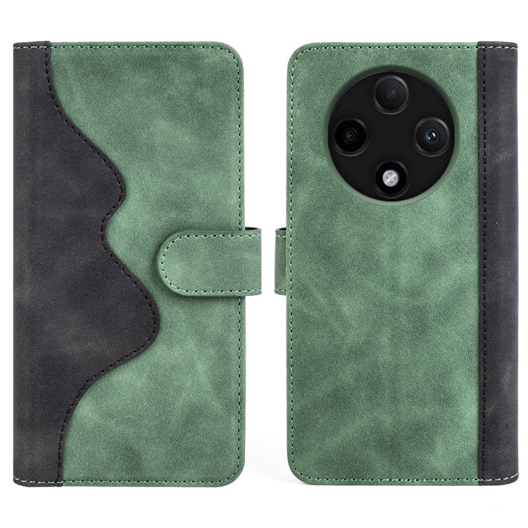 For OPPO A3 Pro 5G China Stitching Horizontal Flip Leather Phone Case