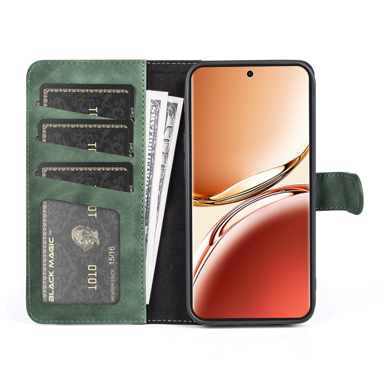 For OPPO A3 Pro 5G China Stitching Horizontal Flip Leather Phone Case