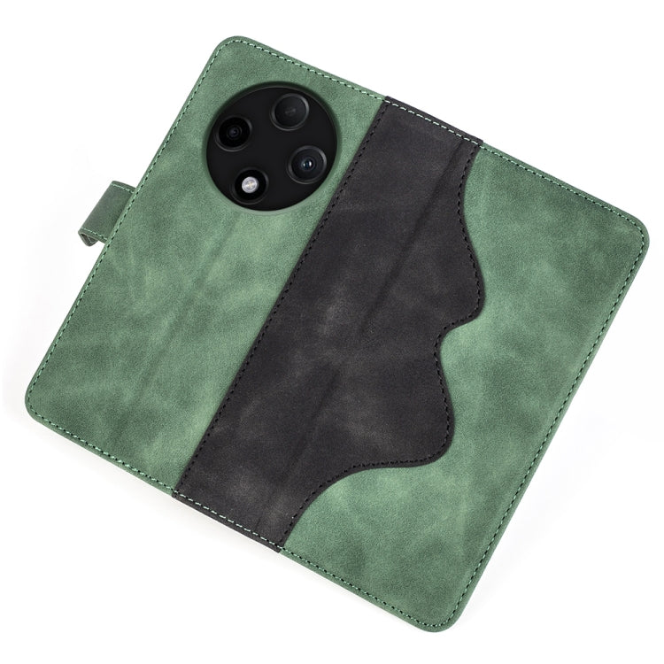 For OPPO A3 Pro 5G China Stitching Horizontal Flip Leather Phone Case