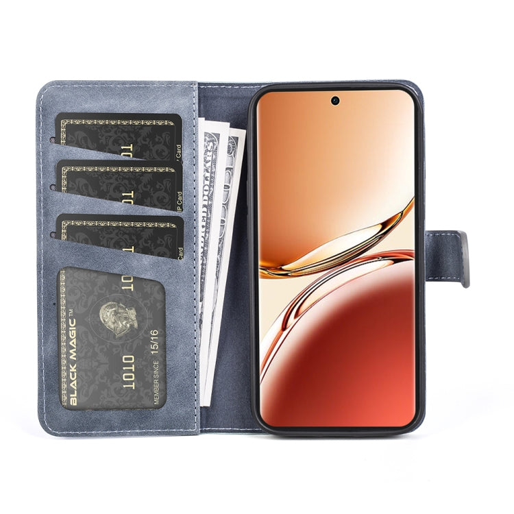 For OPPO A3 Pro 5G China Stitching Horizontal Flip Leather Phone Case