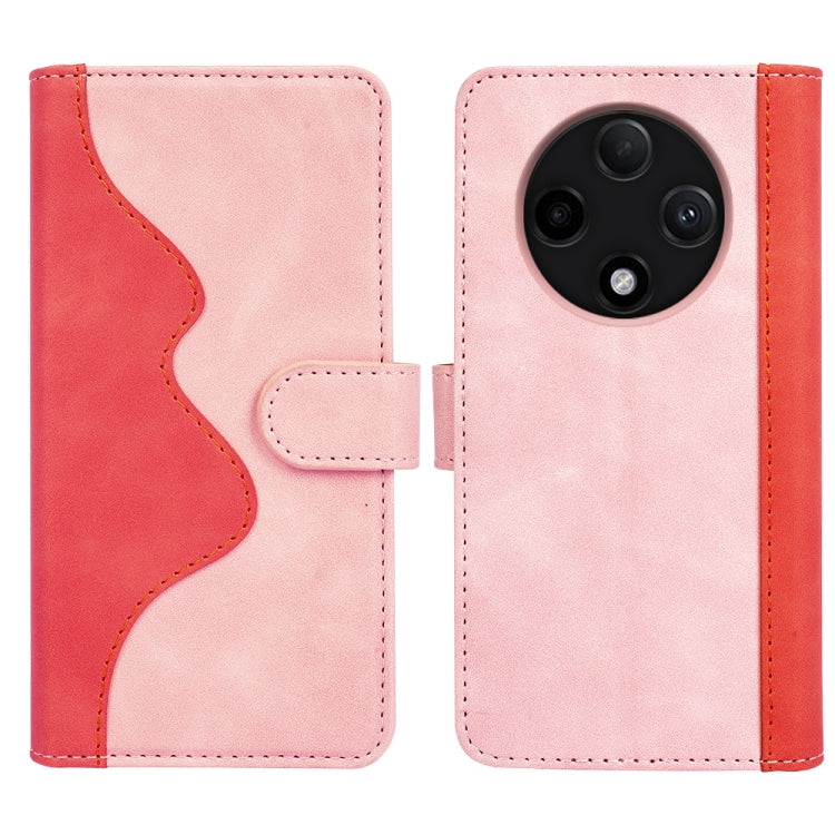 For OPPO A3 Pro 5G China Stitching Horizontal Flip Leather Phone Case