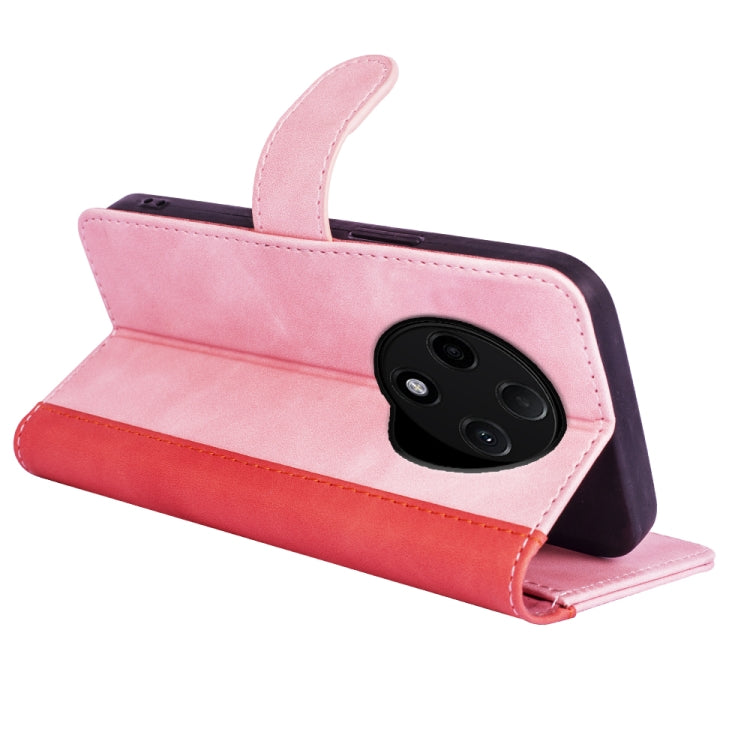 For OPPO A3 Pro 5G China Stitching Horizontal Flip Leather Phone Case