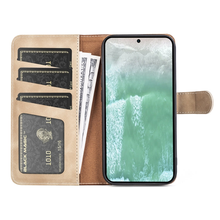 For OPPO Reno11 F 5G Stitching Horizontal Flip Leather Phone Case