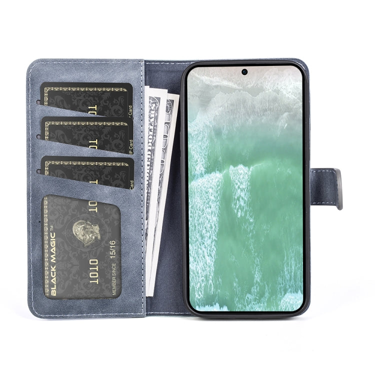For OPPO Reno11 F 5G Stitching Horizontal Flip Leather Phone Case