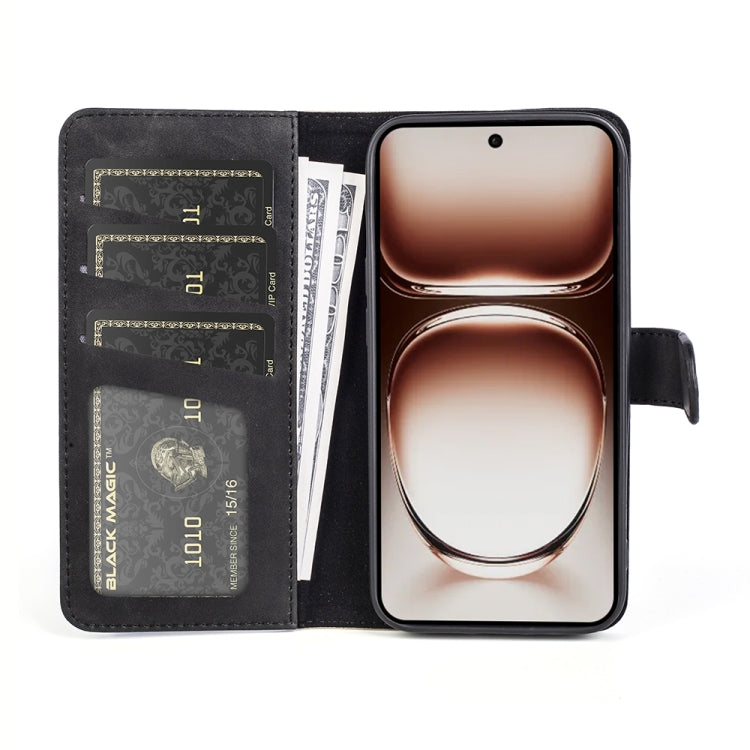 For OPPO Reno12 5G Global Stitching Horizontal Flip Leather Phone Case
