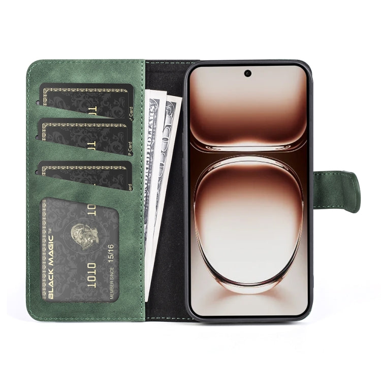 For OPPO Reno12 5G Global Stitching Horizontal Flip Leather Phone Case