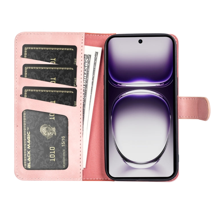 For OPPO Reno12 Pro 5G Global Stitching Horizontal Flip Leather Phone Case