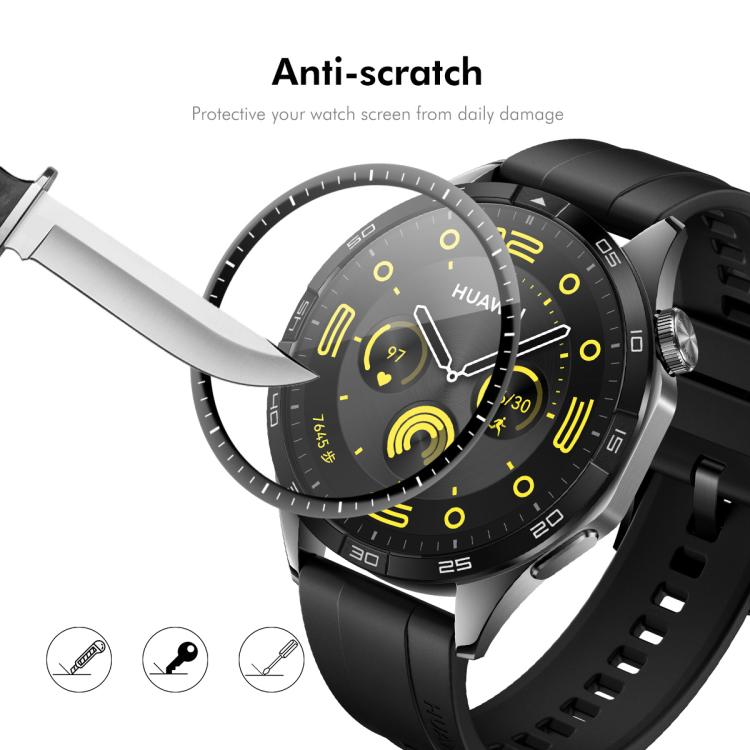 For Huawei Watch GT 6 46mm ENKAY 3D Full Coverage Soft PC Edge PMMA HD Screen Film