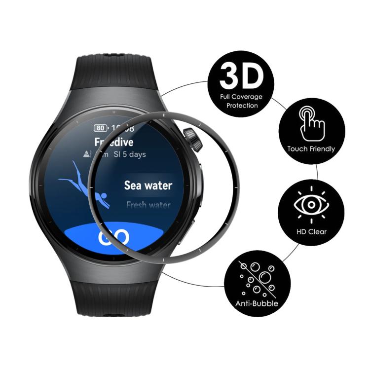For Huawei Watch 5 46mm 2pcs ENKAY 3D Full Coverage Soft PC Edge PMMA HD Screen Film