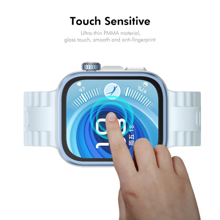 For Huawei Watch Fit 4 Pro 5pcs ENKAY 3D Full Coverage Soft PC Edge PMMA HD Screen Film
