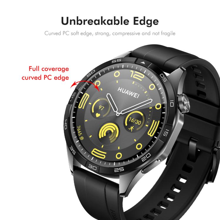 For Huawei Watch GT 6 46mm 5pcs ENKAY 3D Full Coverage Soft PC Edge PMMA HD Screen Film