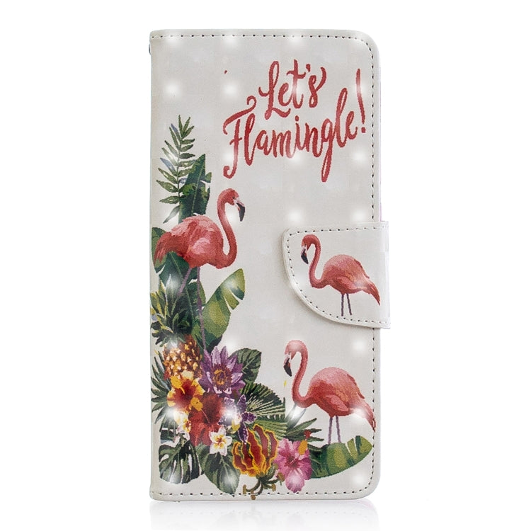 3D Colored Drawing Pattern Horizontal Flip Leather Case for Nokia 5.1, with Holder & Card Slots & Wallet