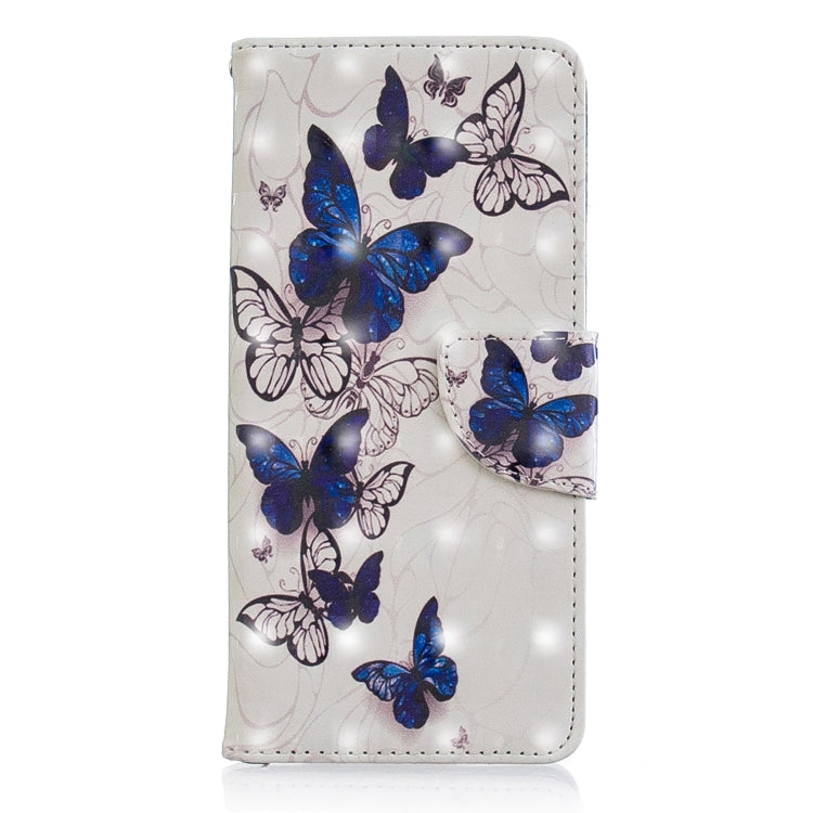 3D Colored Drawing Pattern Horizontal Flip Leather Case for Nokia 5.1, with Holder & Card Slots & Wallet