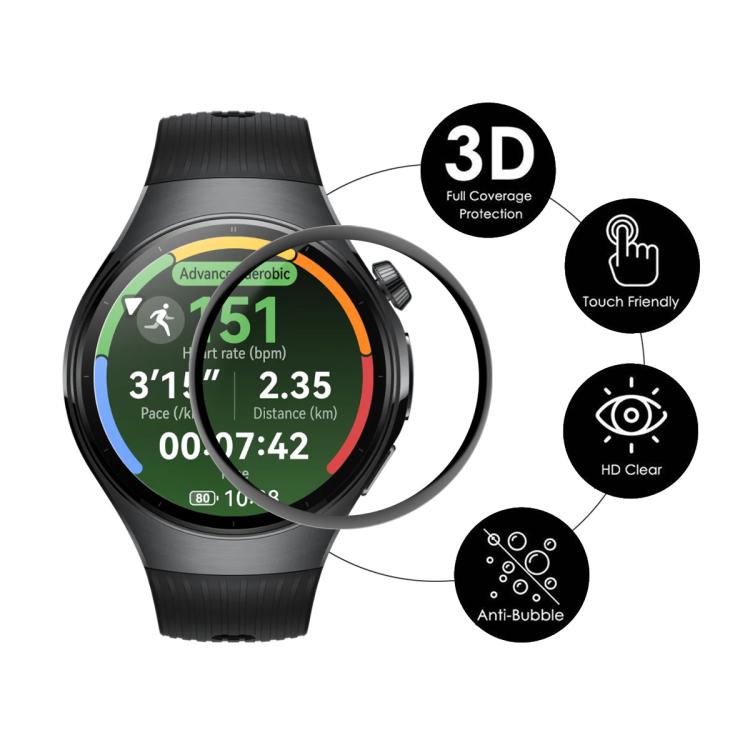 For Huawei Watch 5 42mm 10pcs ENKAY 3D Full Coverage Soft PC Edge PMMA HD Screen Film