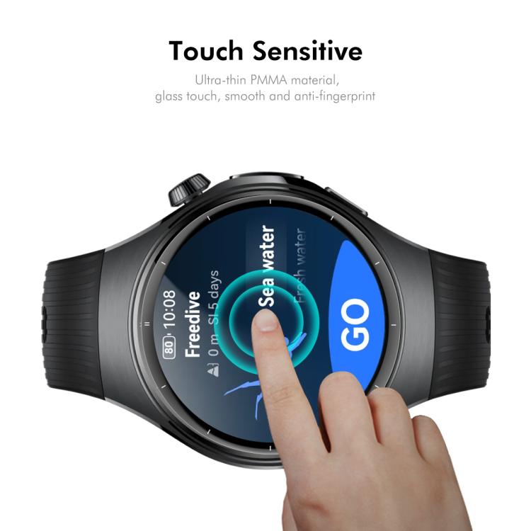 For Huawei Watch 5 46mm 10pcs ENKAY 3D Full Coverage Soft PC Edge PMMA HD Screen Film