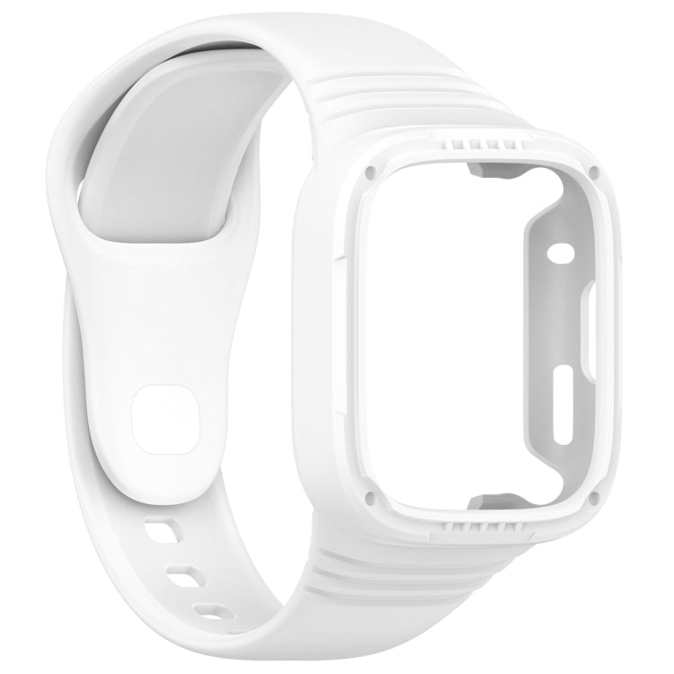 For Redmi Watch 3 Integrated Fully Enclosed Silicone Watch Band