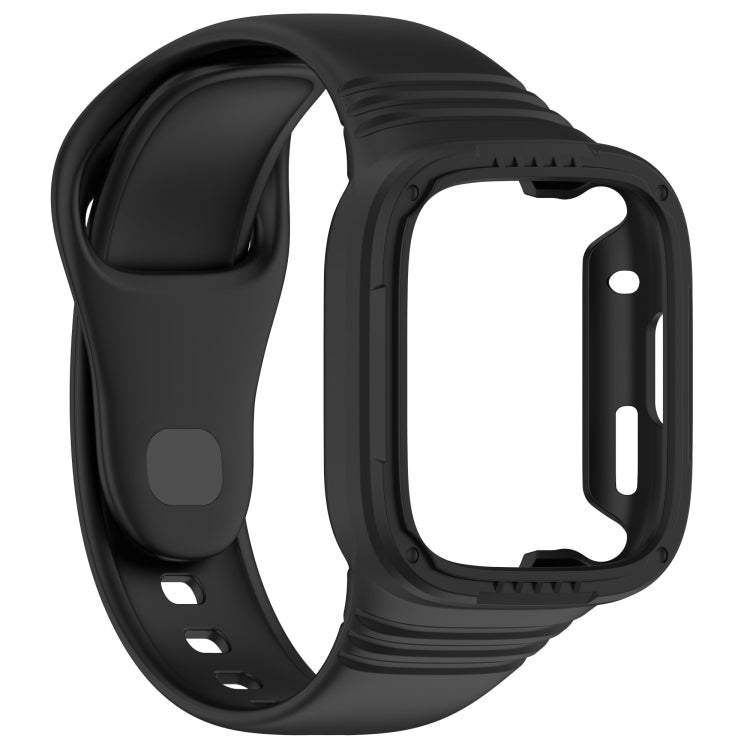 For Redmi Watch 3 Integrated Fully Enclosed Silicone Watch Band