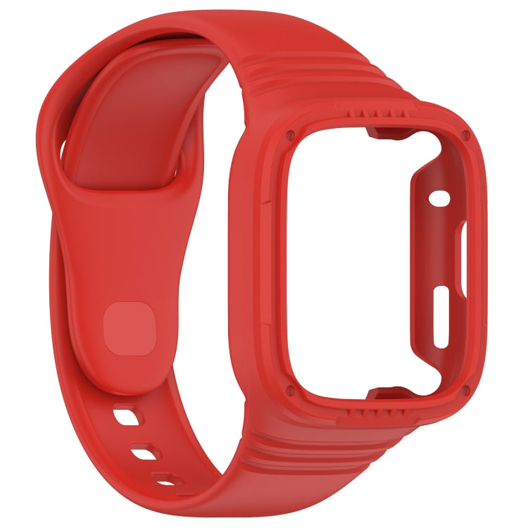 For Redmi Watch 3 Integrated Fully Enclosed Silicone Watch Band