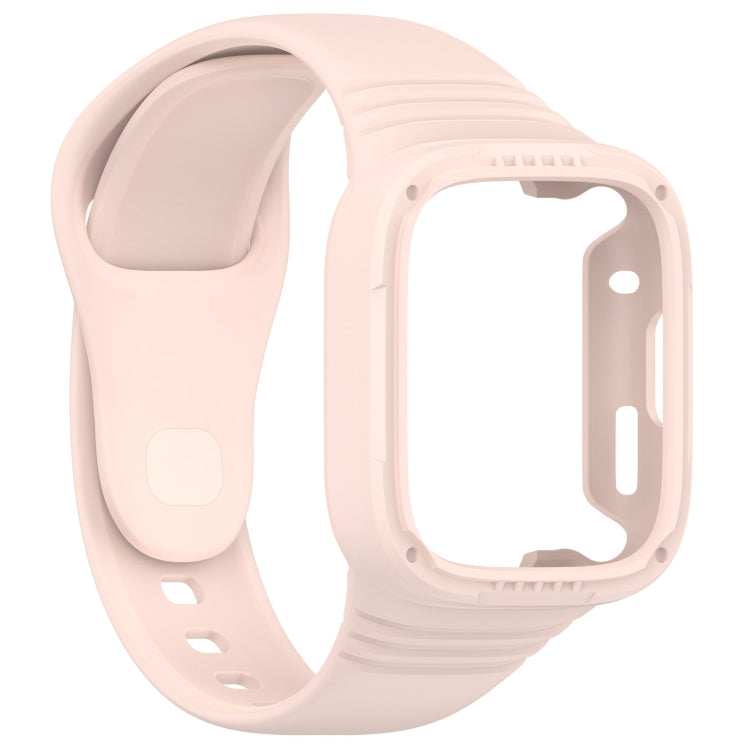 For Redmi Watch 3 Integrated Fully Enclosed Silicone Watch Band