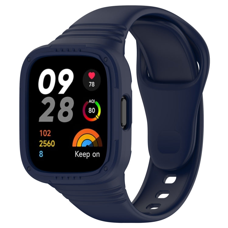 For Redmi Watch 3 Integrated Fully Enclosed Silicone Watch Band