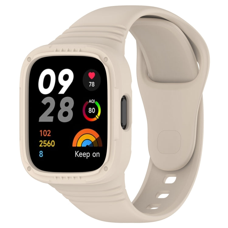 For Redmi Watch 3 Integrated Fully Enclosed Silicone Watch Band