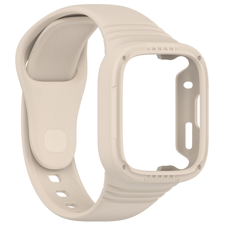 For Redmi Watch 3 Integrated Fully Enclosed Silicone Watch Band