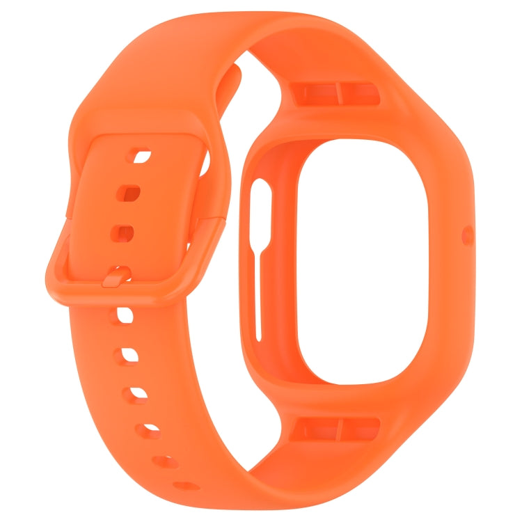 For Honor Watch 4 Integrated Fully Enclosed Silicone Watch Band