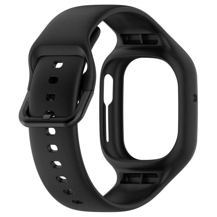 For Honor Watch 4 Integrated Fully Enclosed Silicone Watch Band